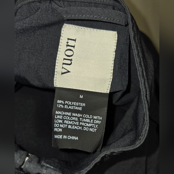 VUORI Venture Track Jacket Full Zip Black  Men's Size Medium - Picture 8 of 8